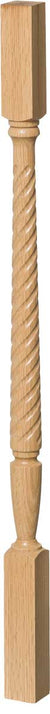 2005 Twist Square Top Wood Baluster